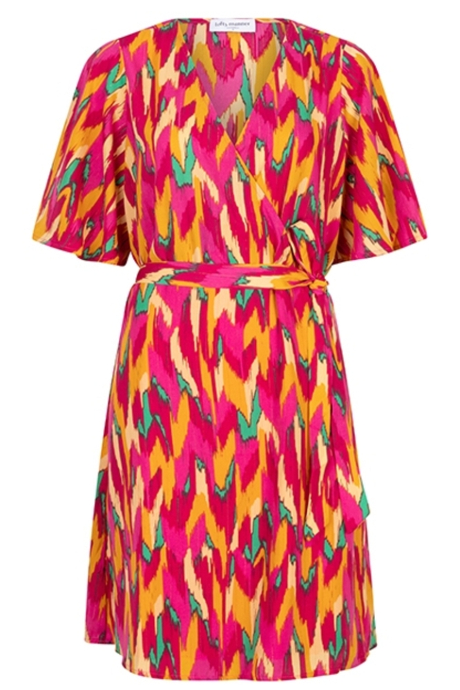 DRESS LOA QD21 810 multi color print